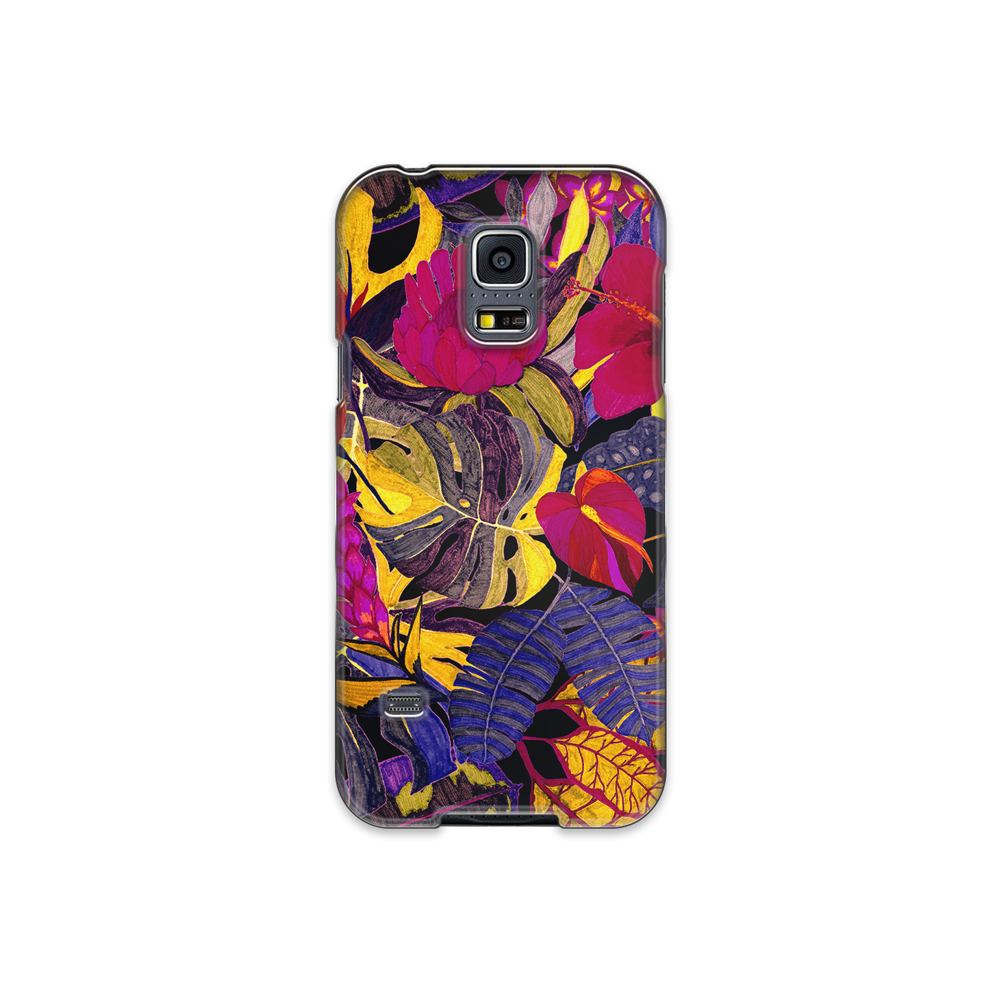 Red Flower Samsung Galaxy S5 Phone Case