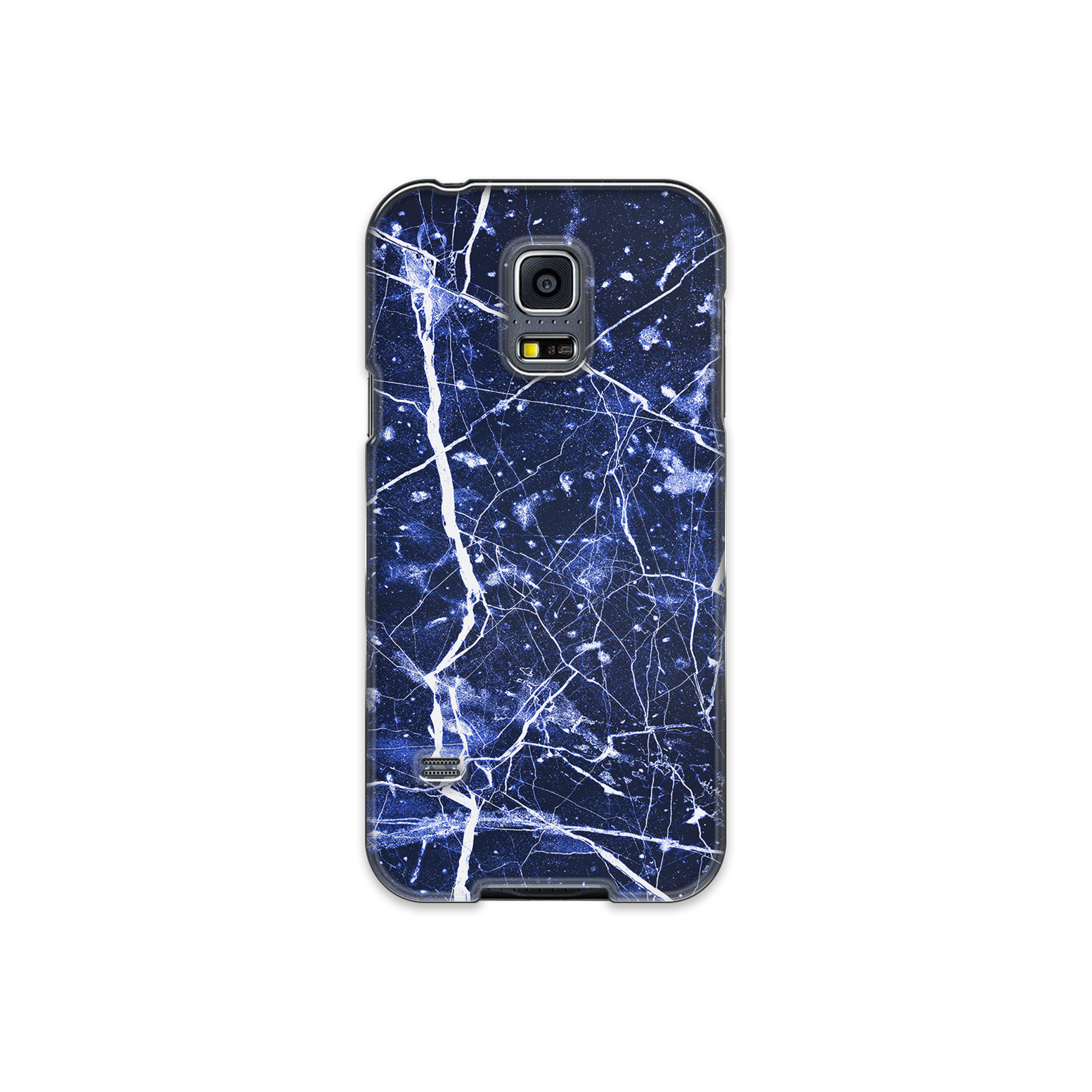 Blue Granite Marble Samsung Galaxy S5 Phone Case