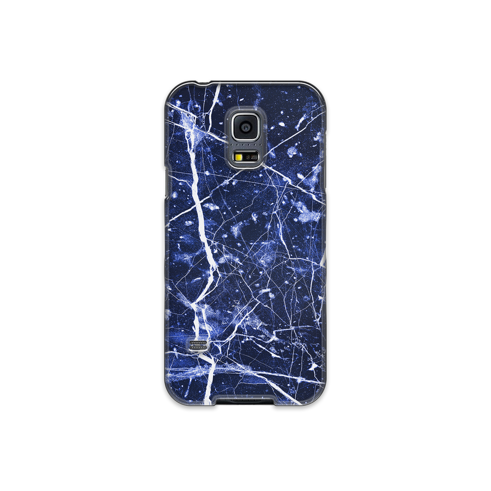 Blue Granite Marble Samsung Galaxy S5 Phone Case