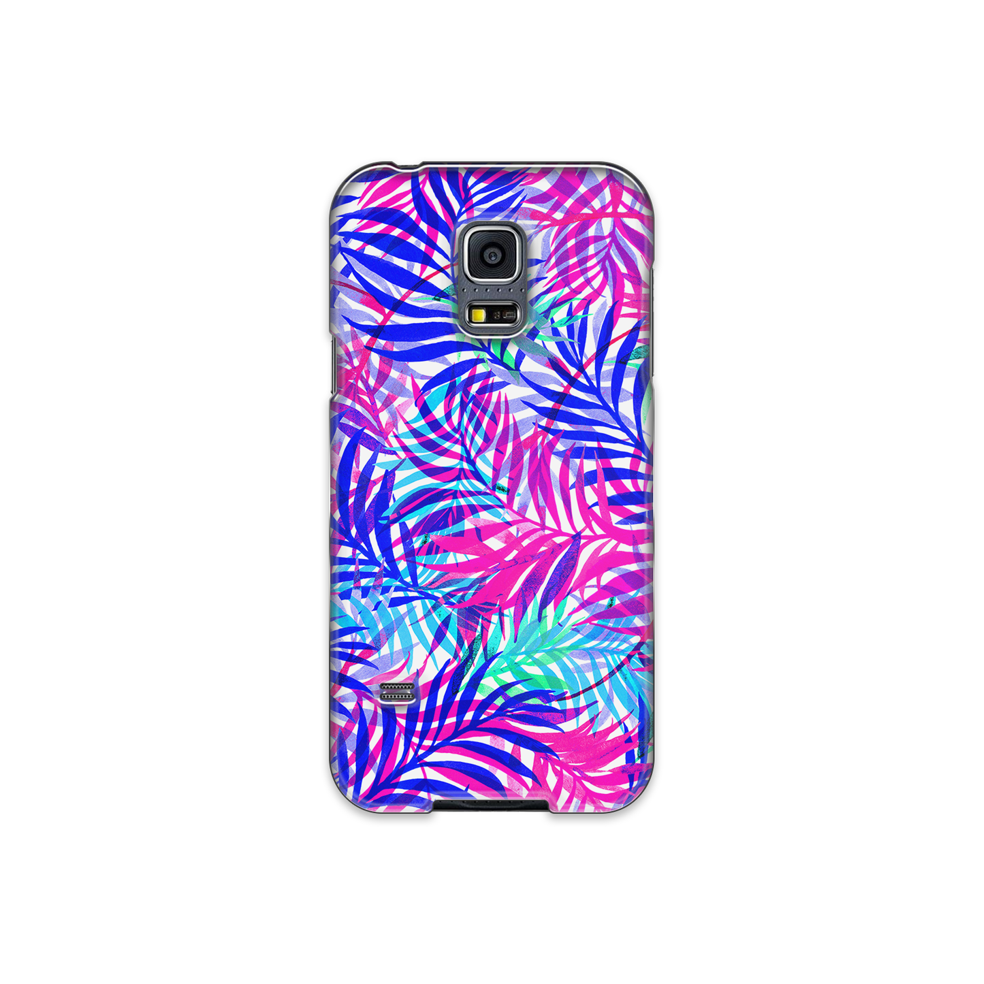 Tropical Plants Print Samsung Galaxy S5 Phone Case