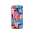 Blue and Red Floral Art Samsung Galaxy S5 Phone Case