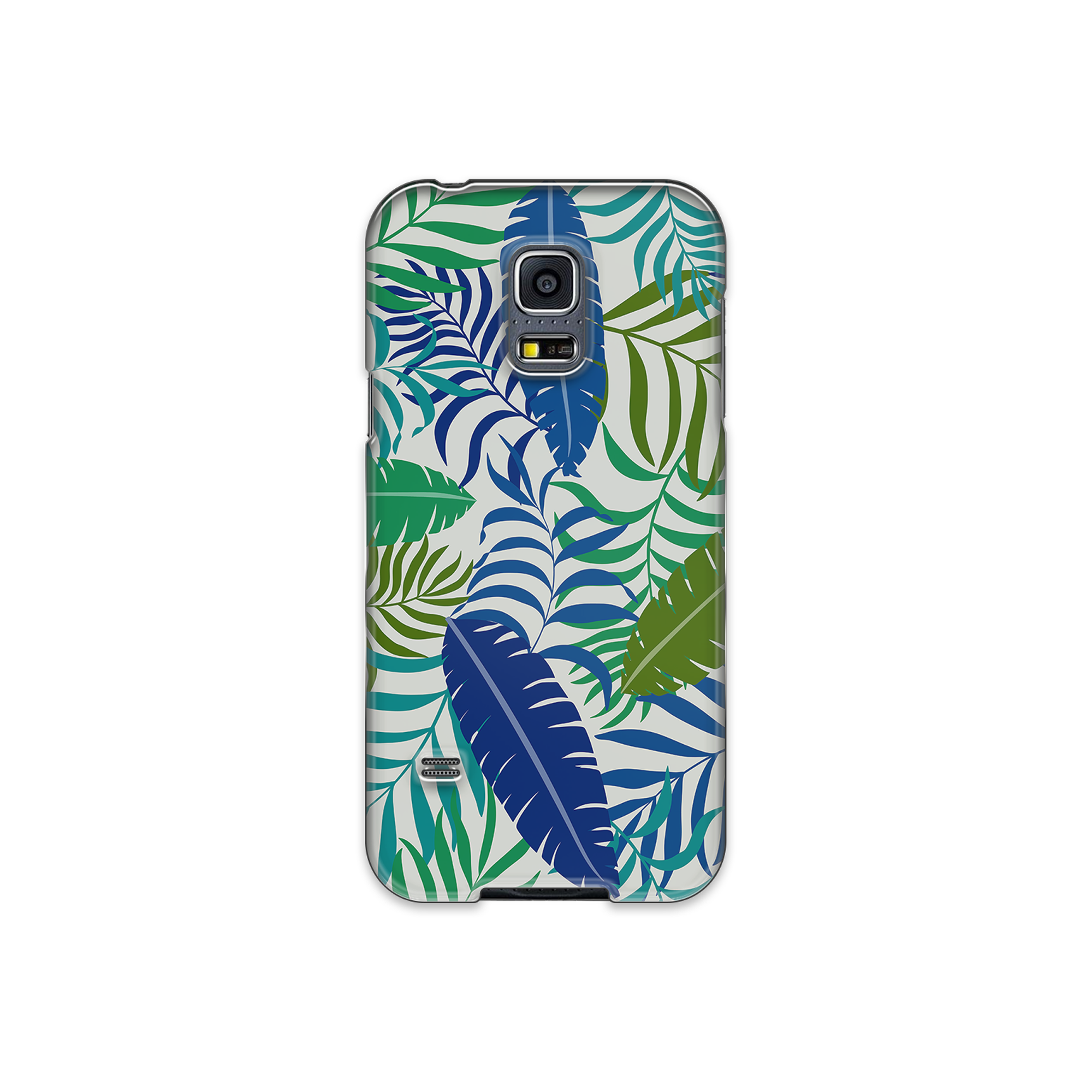 Colorful Tropical Leaves Samsung Galaxy S5 Phone Case