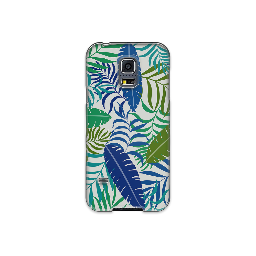 Colorful Tropical Leaves Samsung Galaxy S5 Phone Case