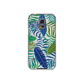 Colorful Tropical Leaves Samsung Galaxy S5 Phone Case