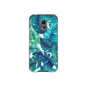 Green Tropical Leaves Samsung Galaxy S5 Phone Case