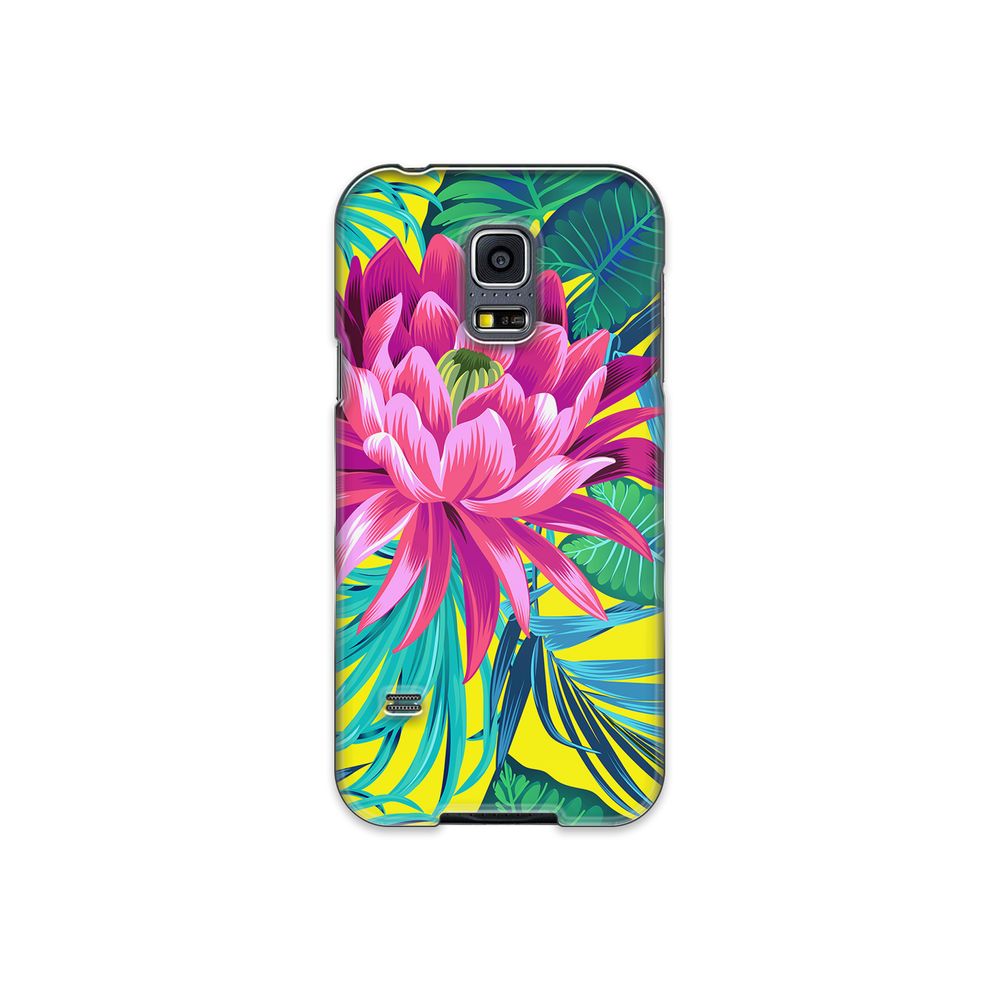 Pink Flower Samsung Galaxy S5 Phone Case