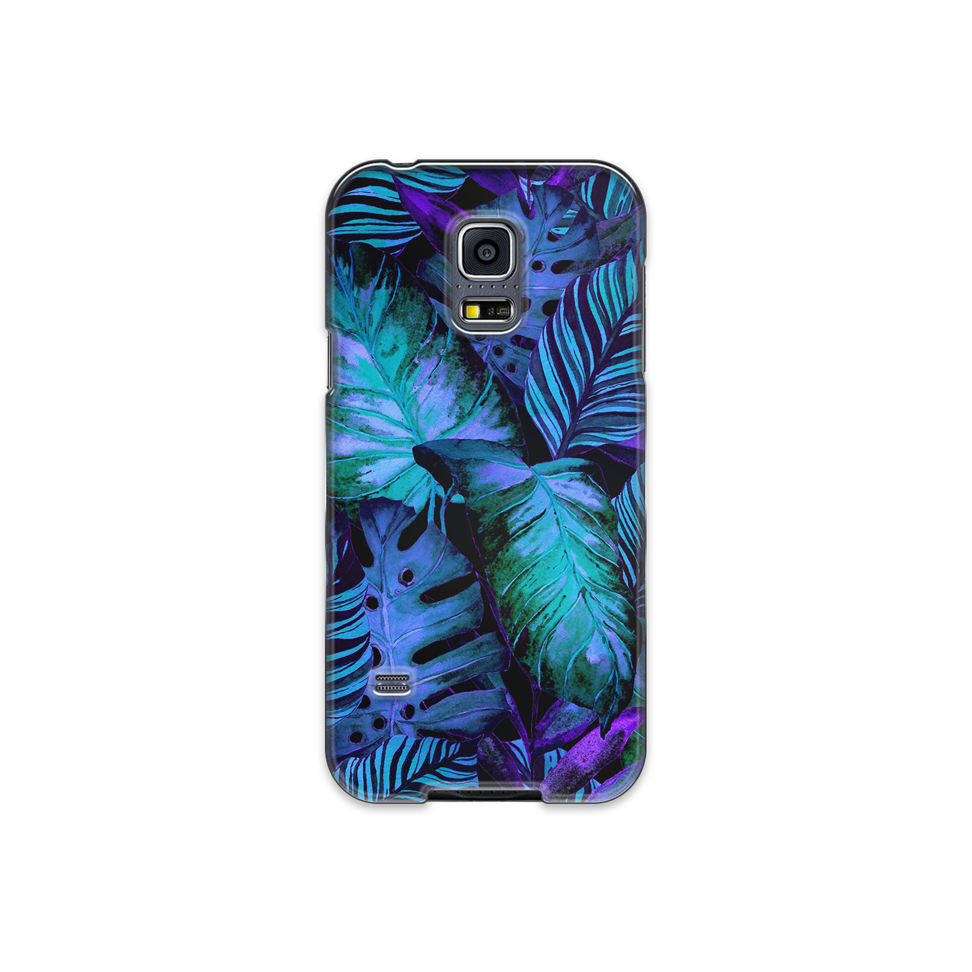 Colorful Palm Leaf Samsung Galaxy S5 Phone Case