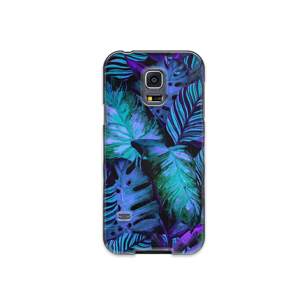 Colorful Palm Leaf Samsung Galaxy S5 Phone Case