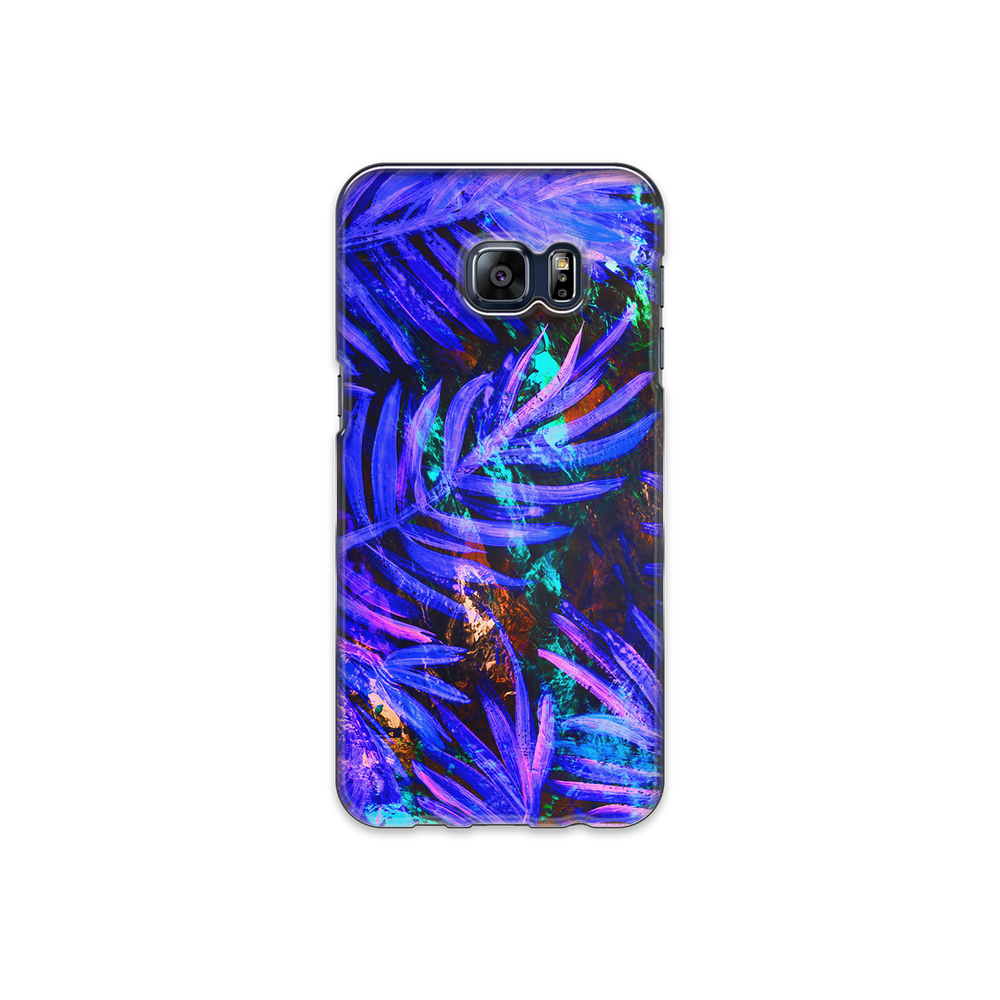 Purple Leaf Samsung Galaxy S6 Edge Plus Phone Case