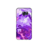 Purple Marble Samsung Galaxy S6 Edge Plus Phone Case