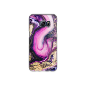 Purple & Gold Marble Samsung Galaxy S6 Edge Plus Phone Case