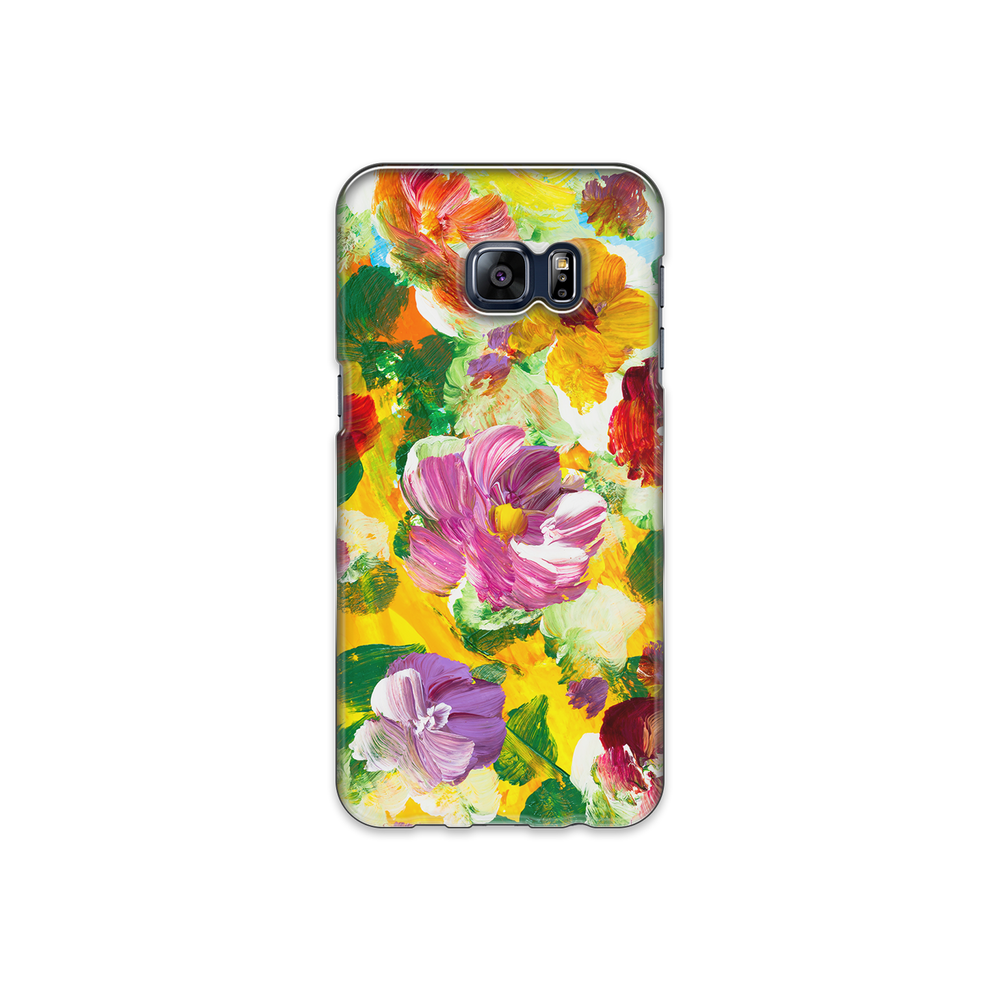 Colorful Floral Art Samsung Galaxy S6 Edge Plus Phone Case