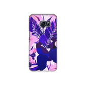 Purple Palm Leaf Samsung Galaxy S6 Edge Plus Phone Case