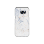 Thin White & Grey Marble Samsung Galaxy S6 Edge Plus Phone Case
