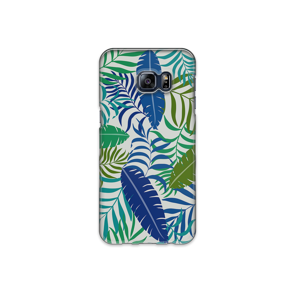 Colorful Tropical Leaves Samsung Galaxy S6 Edge Plus Phone Case