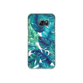 Green Tropical Leaves Samsung Galaxy S6 Edge Plus Phone Case