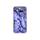 Purple Tropical Leaf Samsung Galaxy S6 Edge Plus Phone Case