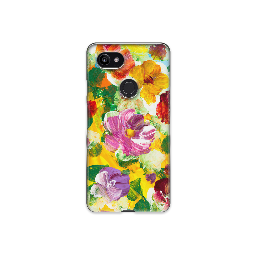 Colorful Floral Art Google Pixel 2 XL Phone Case