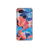 Blue and Red Floral Art Google Pixel 2 XL Phone Case