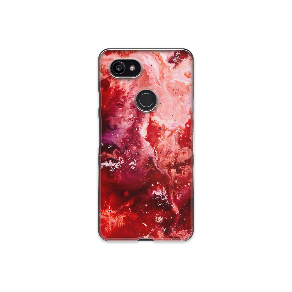 Marble Red Google Pixel 2 XL Phone Case