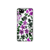 Purple Flower Art Google Pixel 2 Phone Case