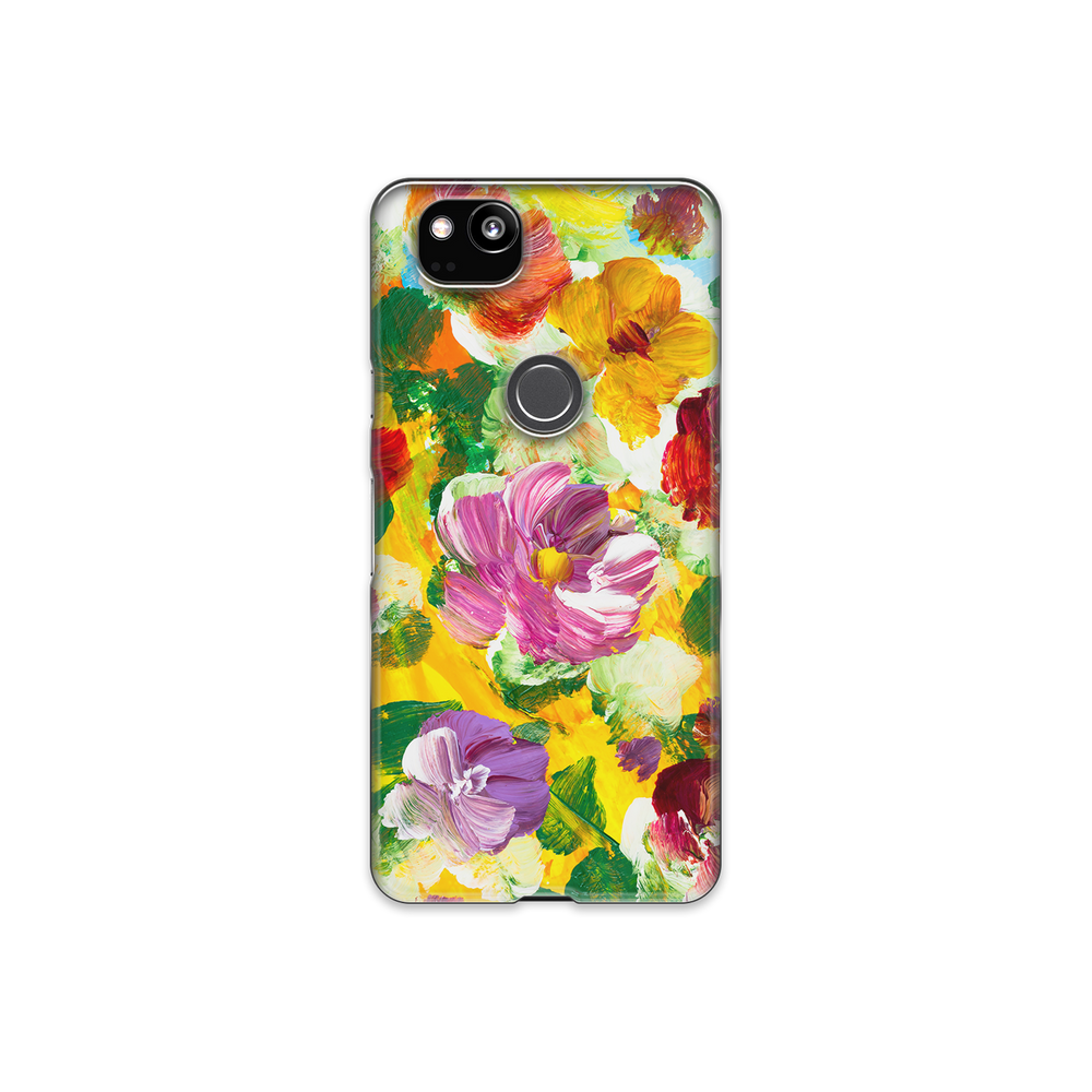 Colorful Floral Art Google Pixel 2 Phone Case