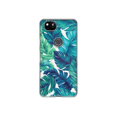 Green Tropical Leaves Google Pixel 2 Phone Case