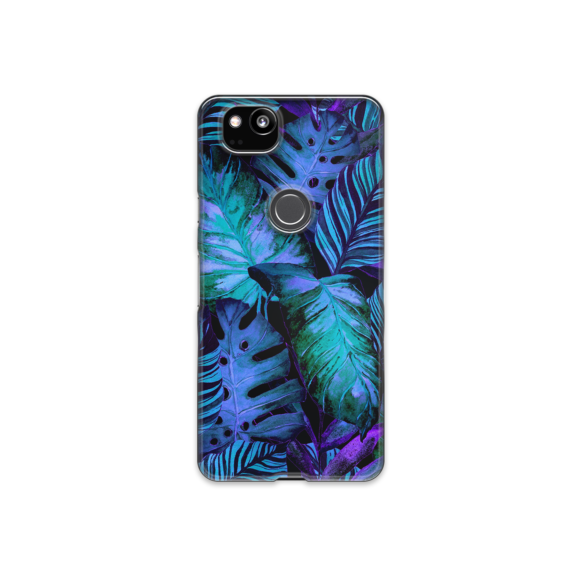 Colorful Palm Leaf Google Pixel 2 Phone Case