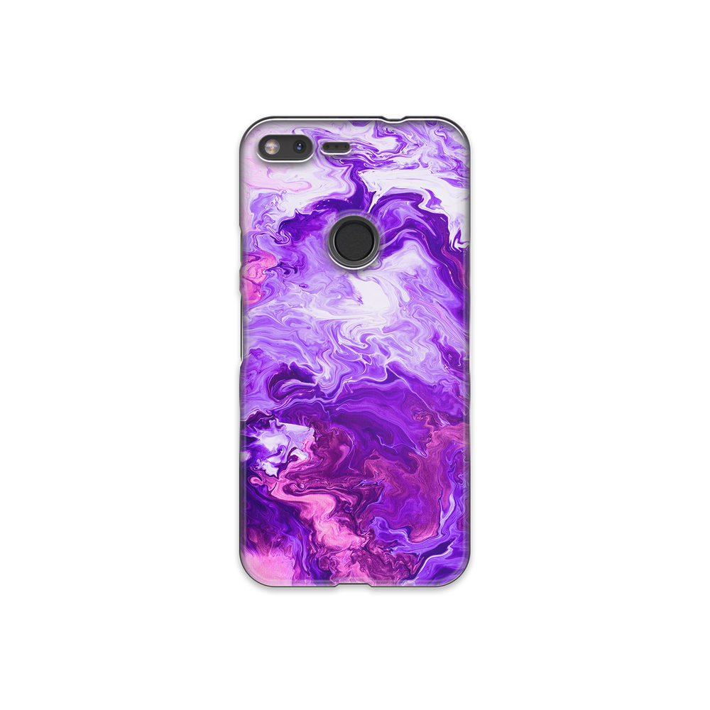 Purple Marble Google Pixel XL Phone Case