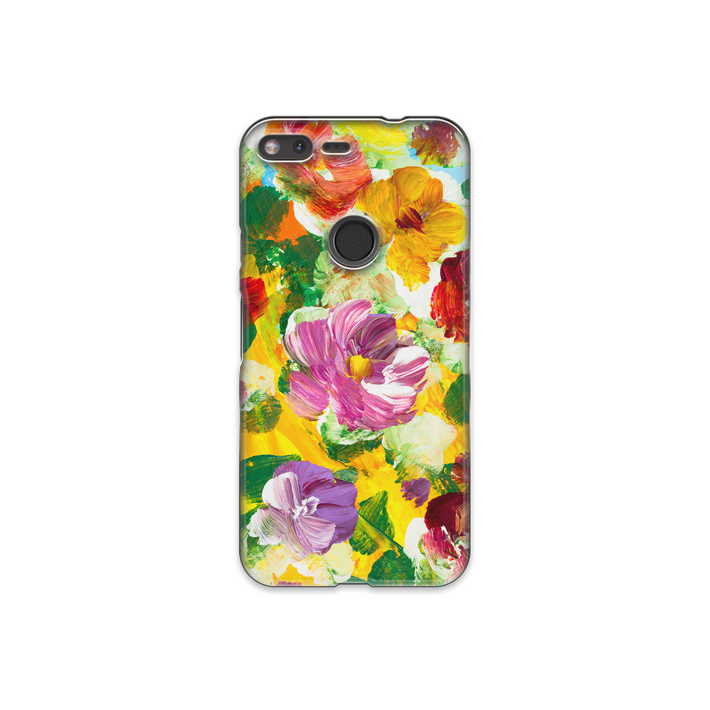 Colorful Floral Art Google Pixel XL Phone Case