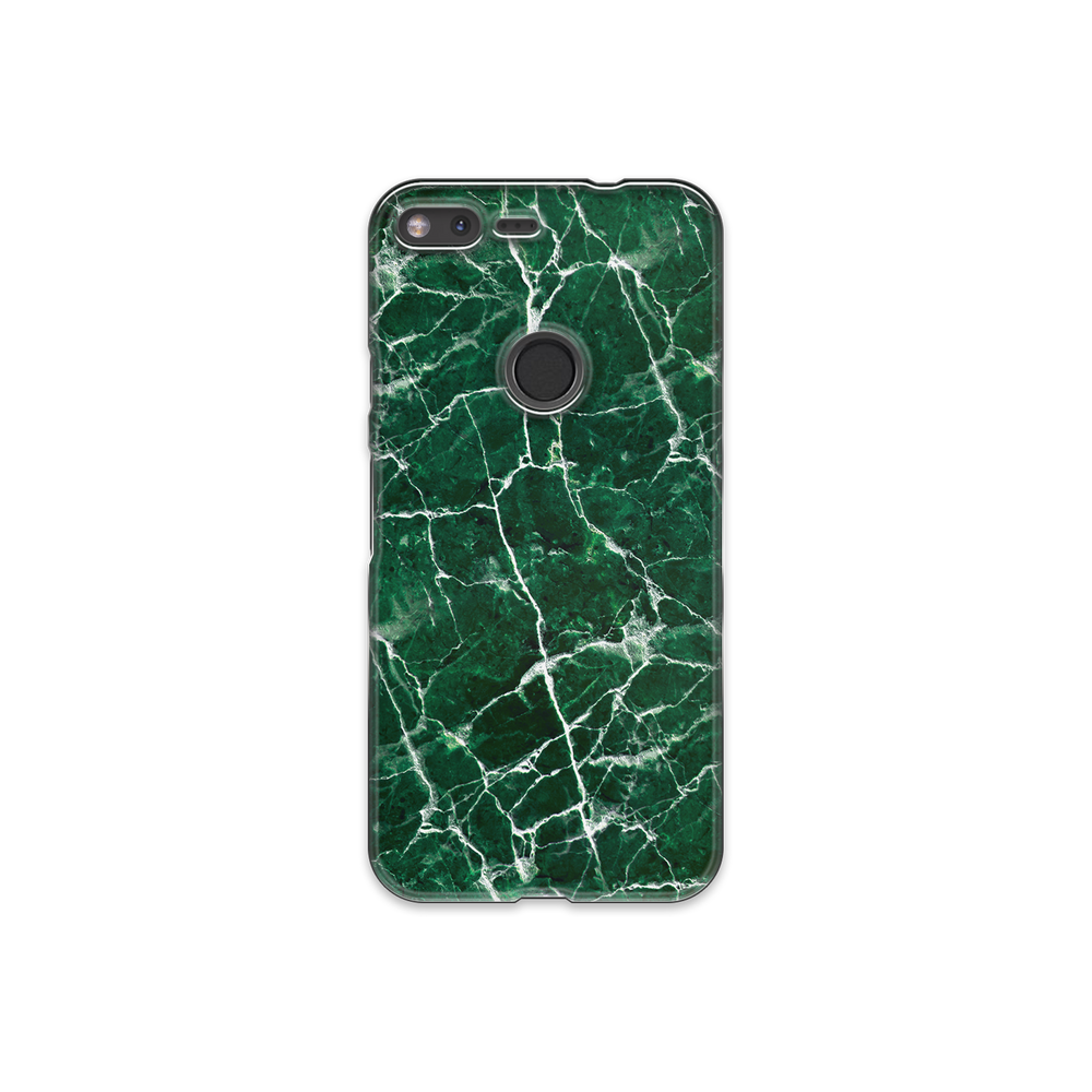 Jungle Green Marble Google Pixel XL Phone Case