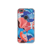 Blue and Red Floral Art Google Pixel XL Phone Case