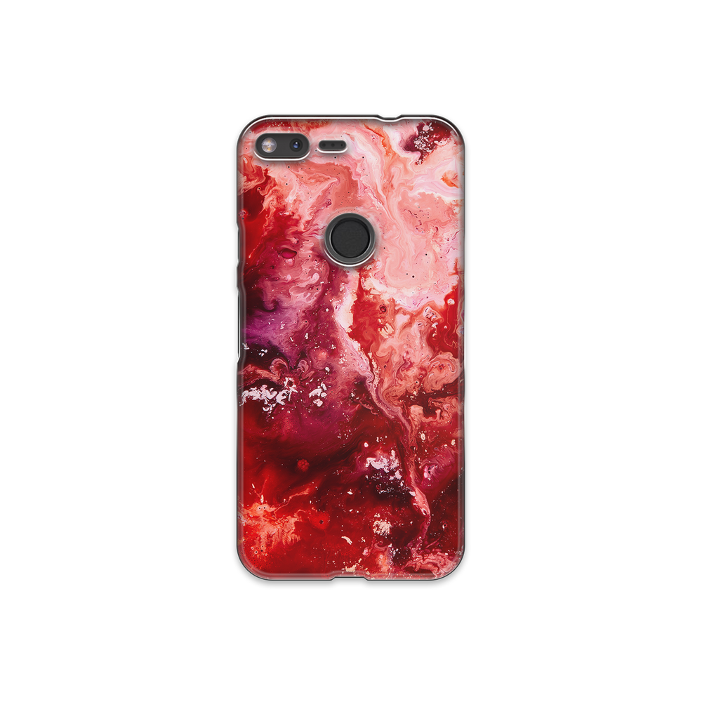 Marble Red Google Pixel XL Phone Case