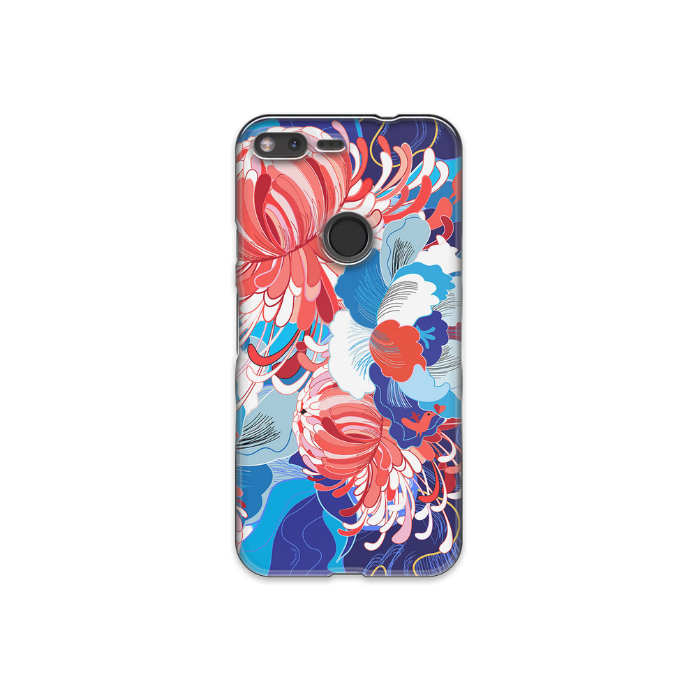 Watercolor Floral Art Google Pixel Phone Case