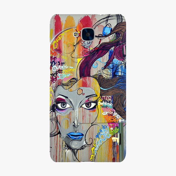 Creative Street Art Huawei Honor 5c Phone Case