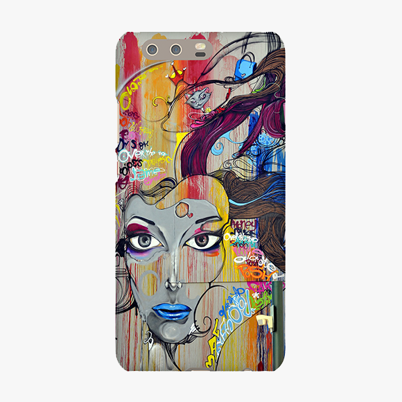 Creative Street Art Huawei P10 Plus Phone Case