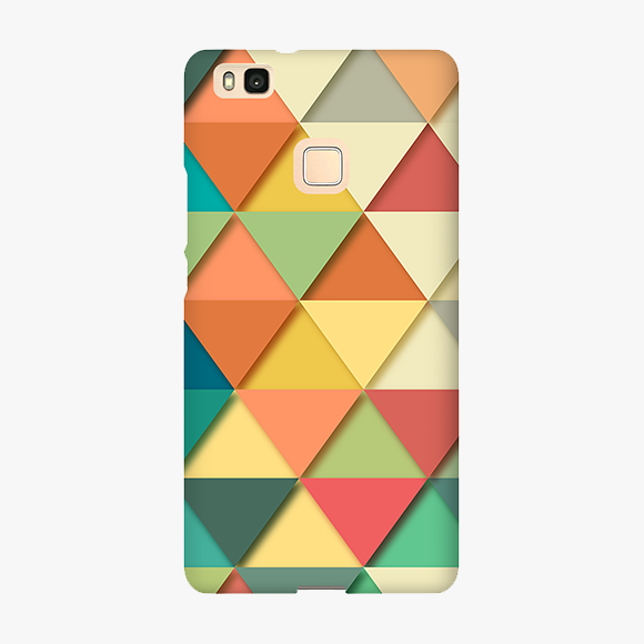 Colorful Triangles Huawei P9 Lite Phone Case