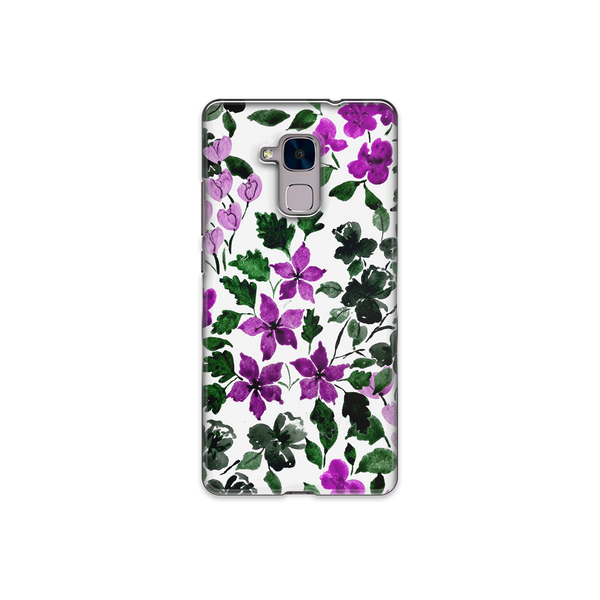 Purple Flower Art Huawei Honor 5c Phone Case