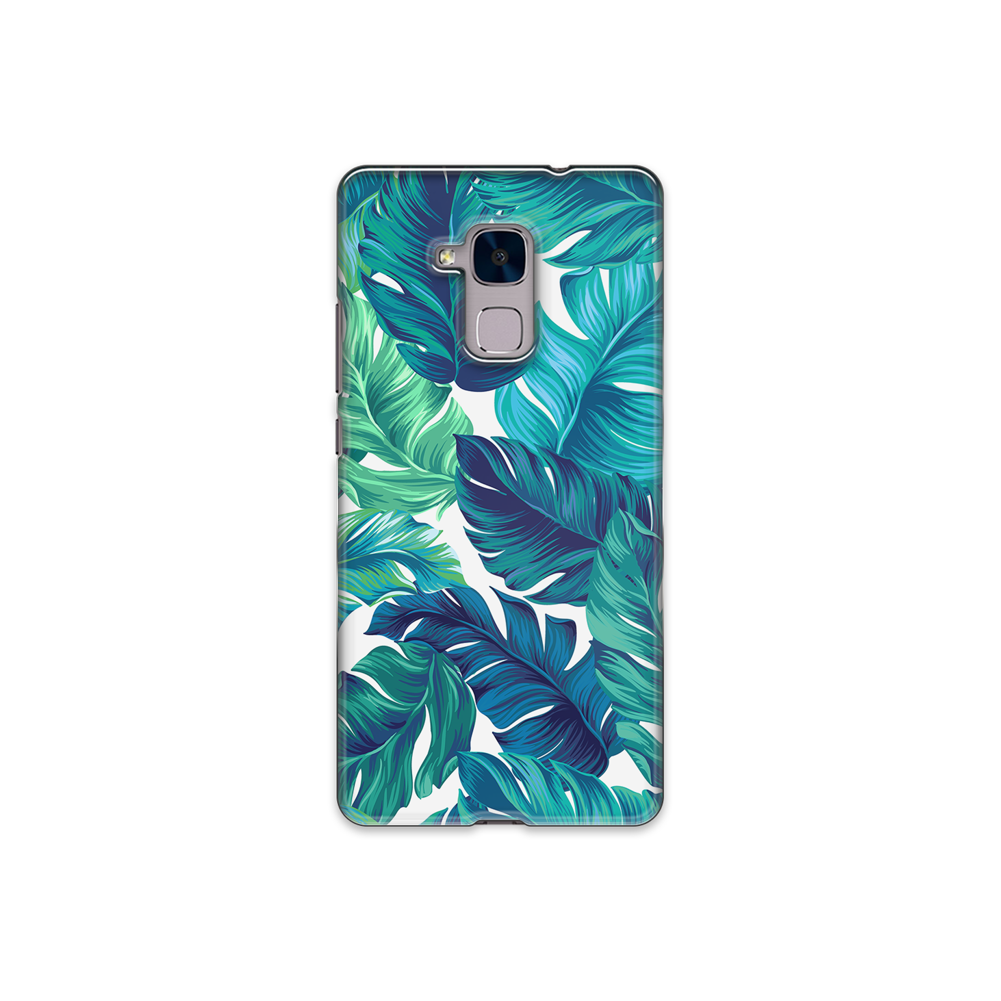 Green Tropical Leaves Huawei Honor 5c Phone Case