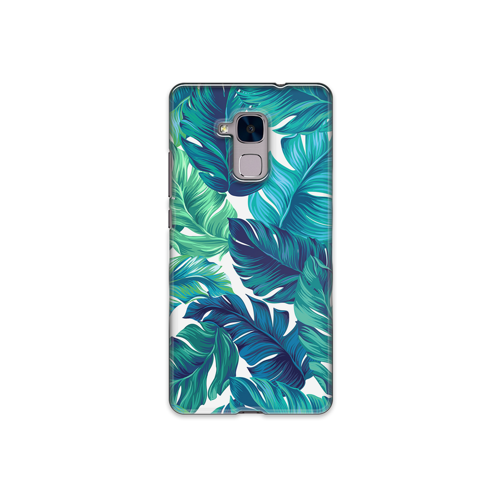 Green Tropical Leaves Huawei Honor 5c Phone Case