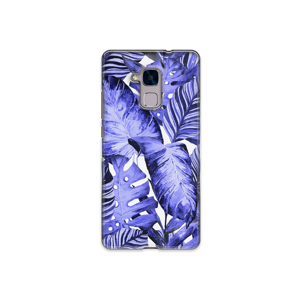 Purple Tropical Leaf Huawei Honor 5c Phone Case
