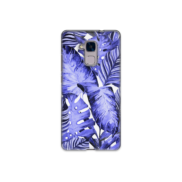 Purple Tropical Leaf Huawei Honor 5c Phone Case