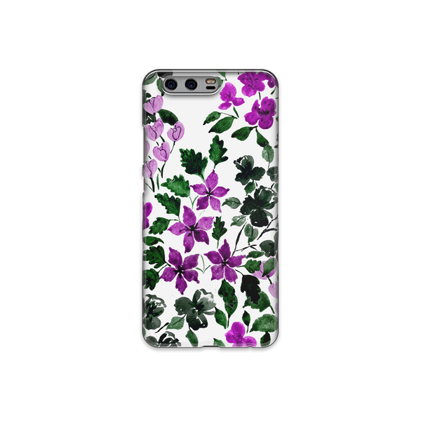 Purple Flower Art Huawei P10 Plus Phone Case