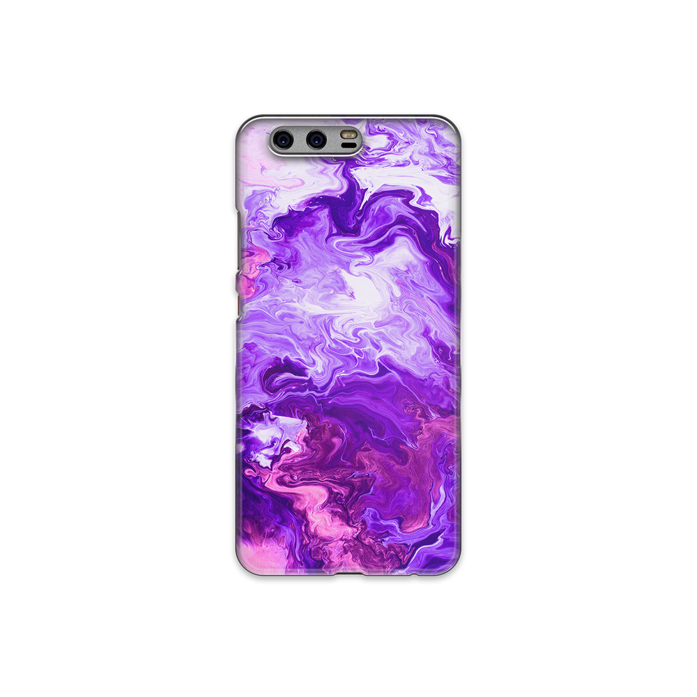 Purple Marble Huawei P10 Plus Phone Case