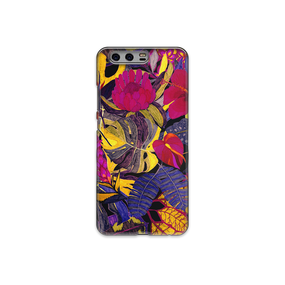 Red Flower Huawei P10 Plus Phone Case