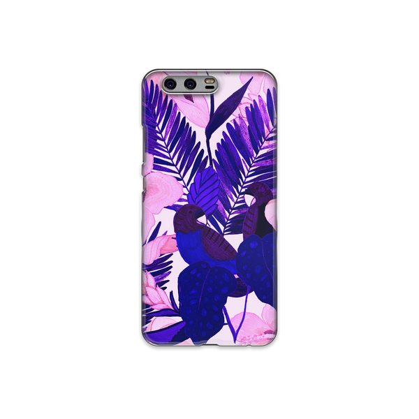 Purple Palm Leaf Huawei P10 Plus Phone Case