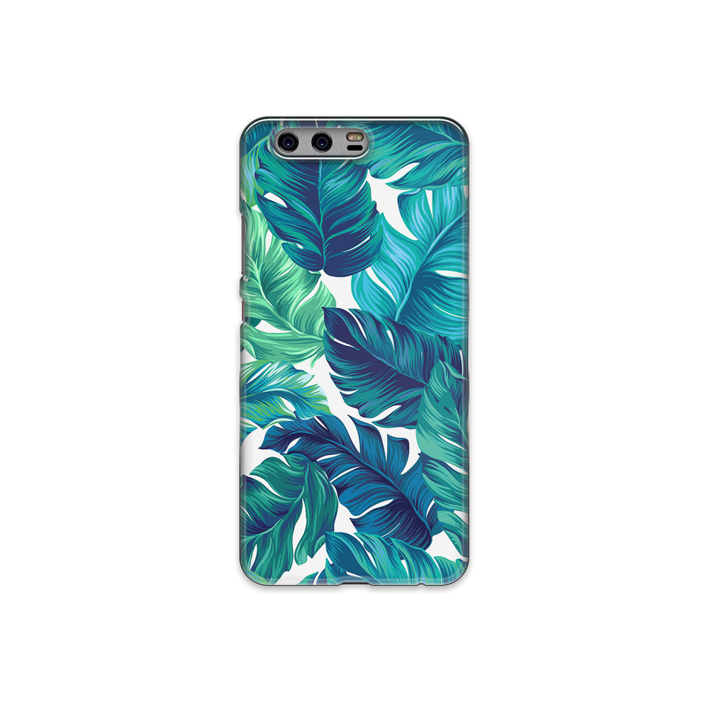 Green Tropical Leaves Huawei P10 Plus Phone Case