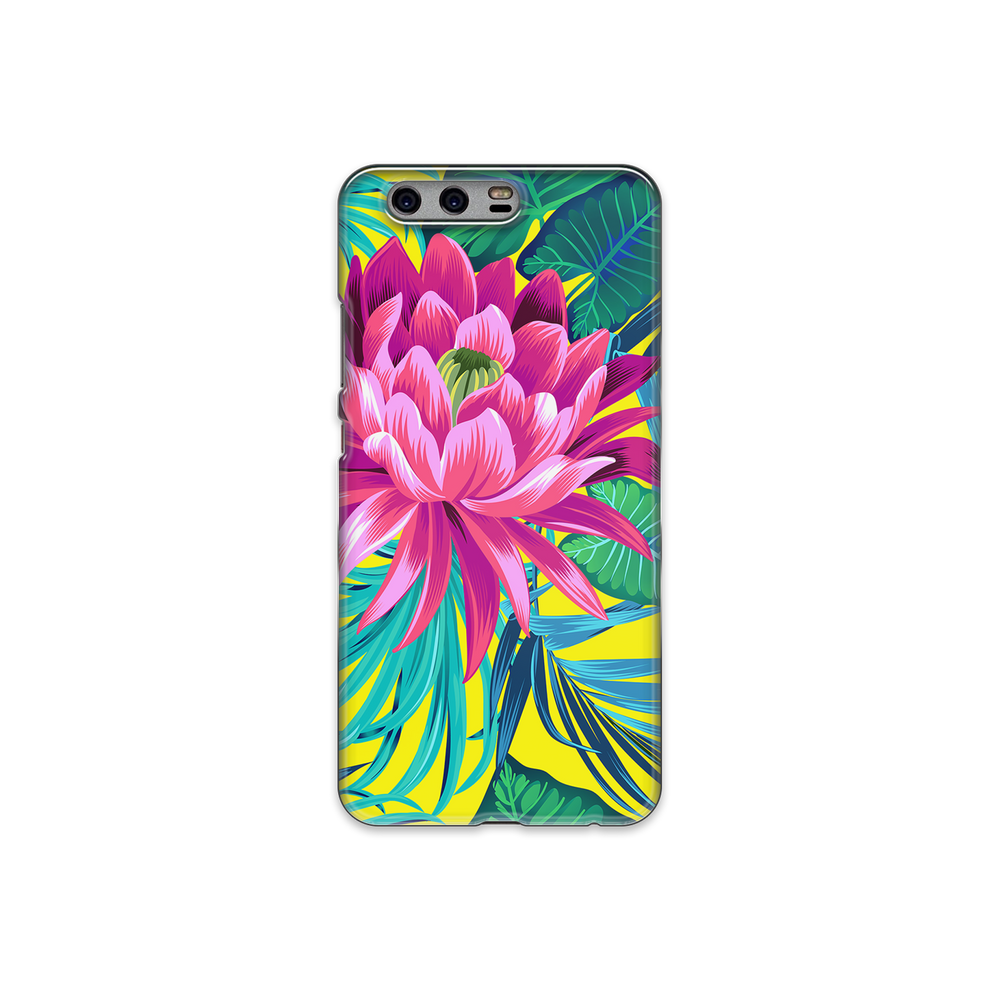 Pink Flower Huawei P10 Plus Phone Case