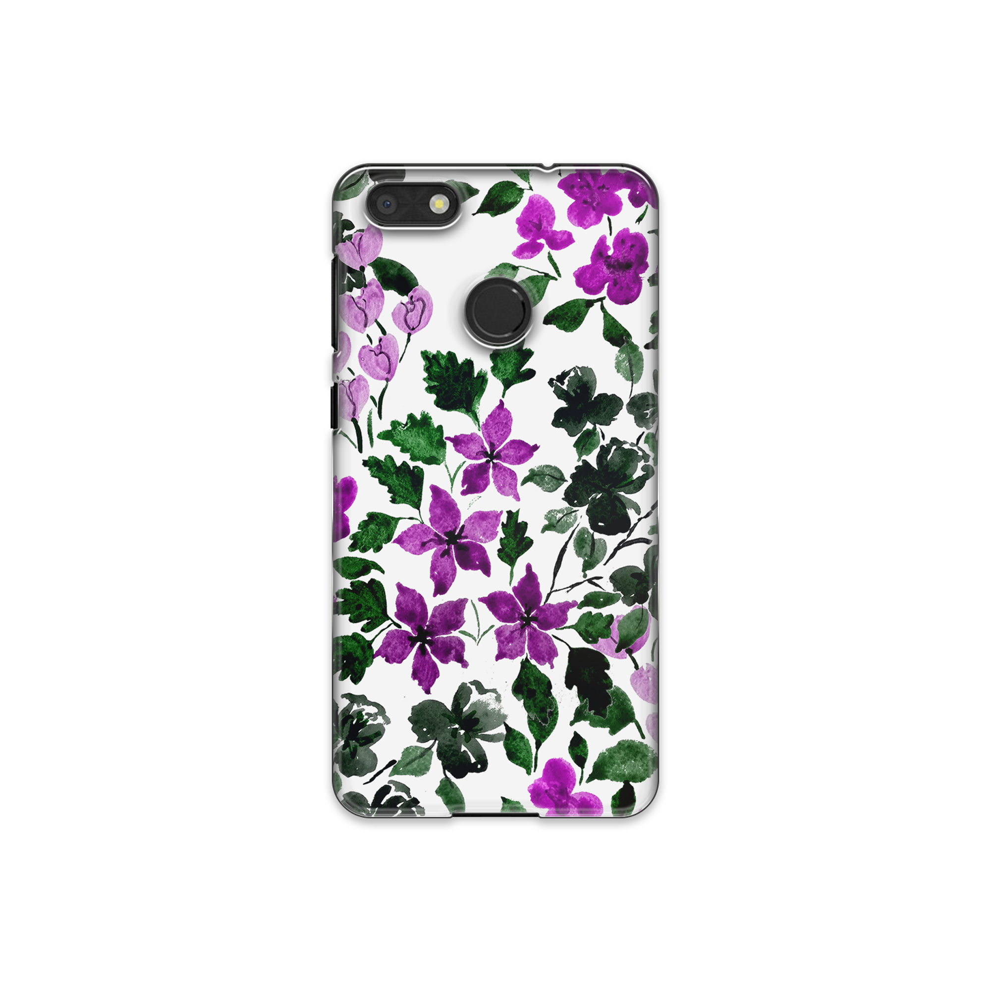 Purple Flower Art Huawei P9 Lite Phone Case