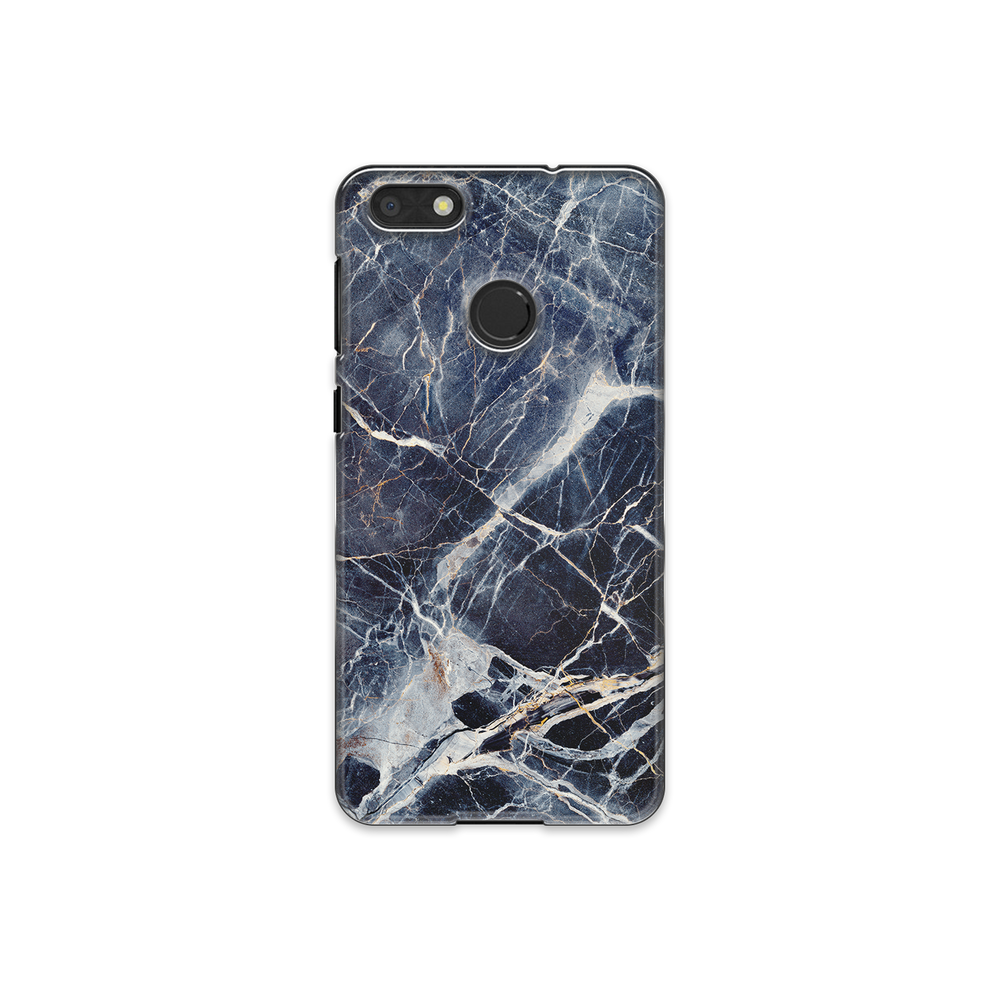 Blue & White Marble Luxury Huawei P9 Lite Phone Case